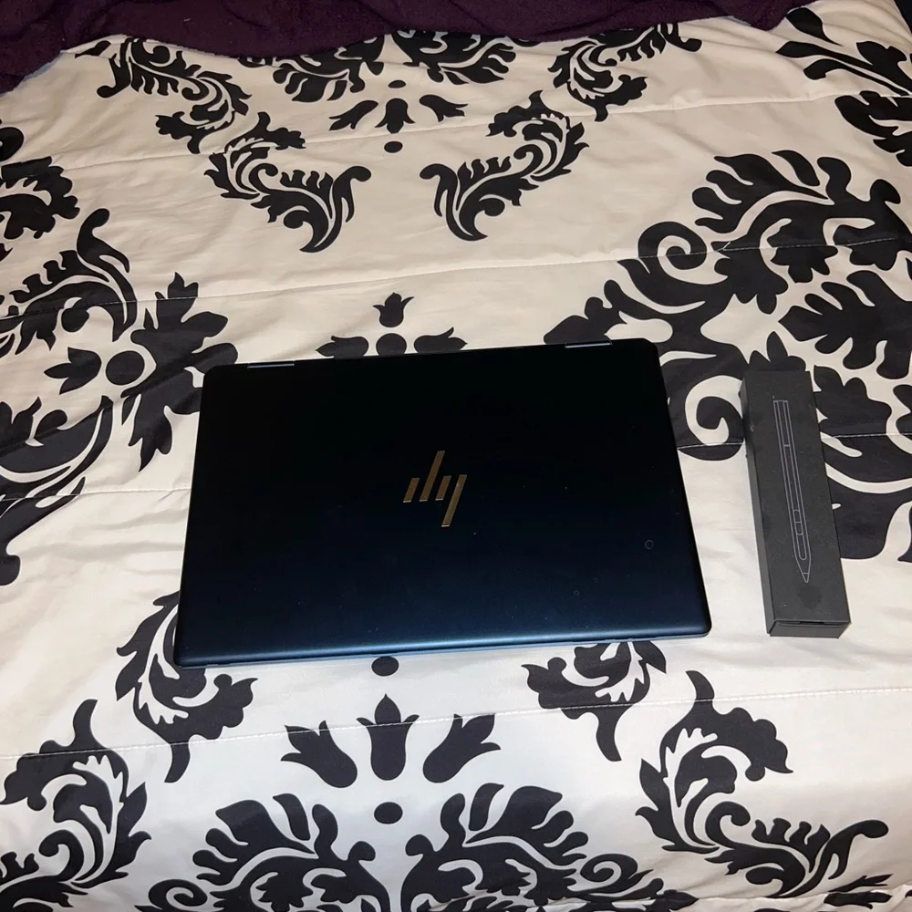 HP Spectre x360 Navy Blue Convertible Laptop with Pen